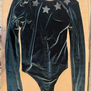 Victoria Secret Sport Velvet Starry  bodysuit